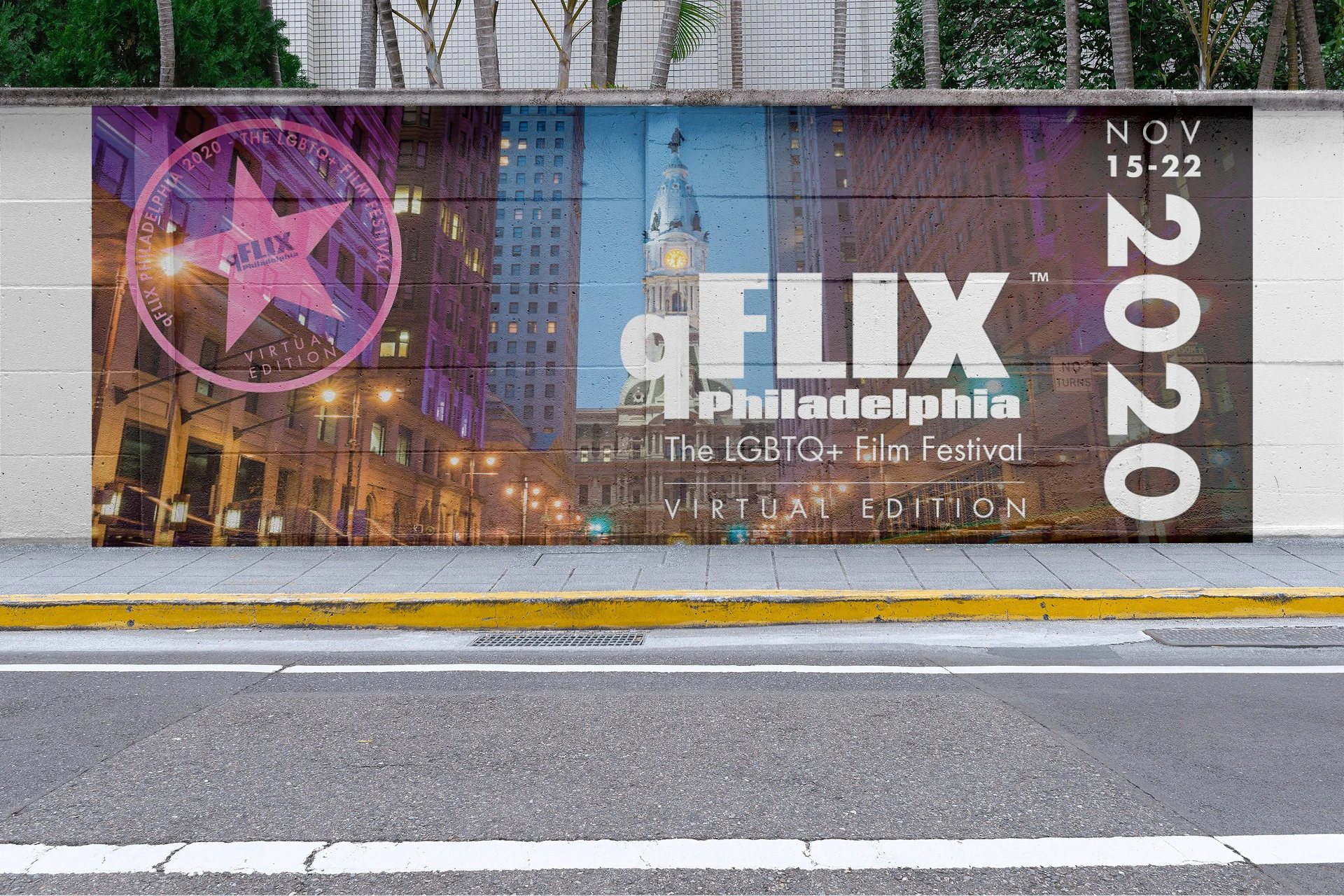 qFLIX 2020 large-format event banner